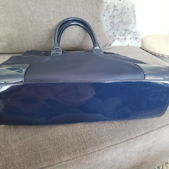 Navy Tory Burch Large Bag - Picture 4 of 12
